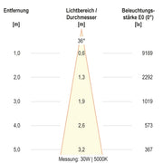 EVN Lichttechnik - Downlight/Strahler/Flutlicht LED-Anbauleuchte CS350125