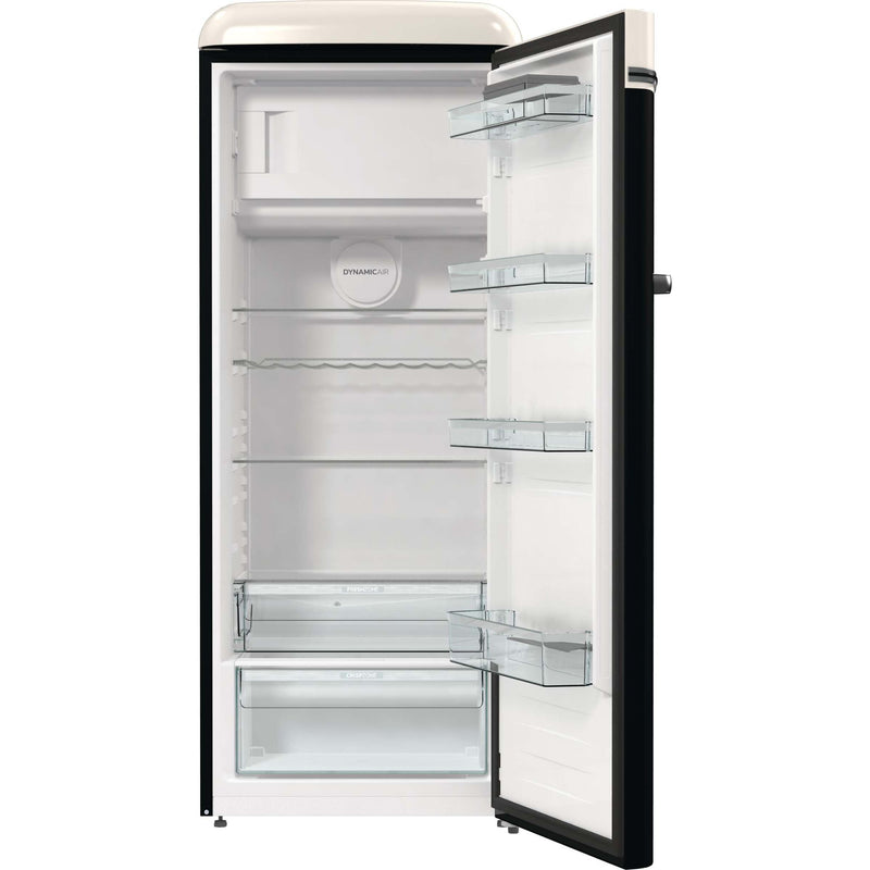 Gorenje - Kühlschrank Kühlgerät VW-Bulli OBRB 615 DBK sw Retrodesign