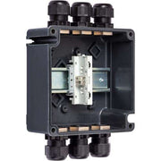 Stahl - Klemmenkasten Ex e 8118/132-117-0 1x2-Leiter 4 gr
