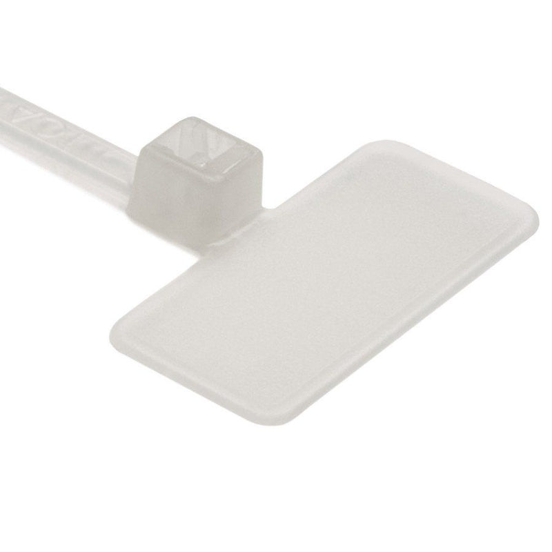 HellermannTyton - Kabelbinder Kennzeichnungsbinder IT18FL-N66-NA natur − 100 Stück
