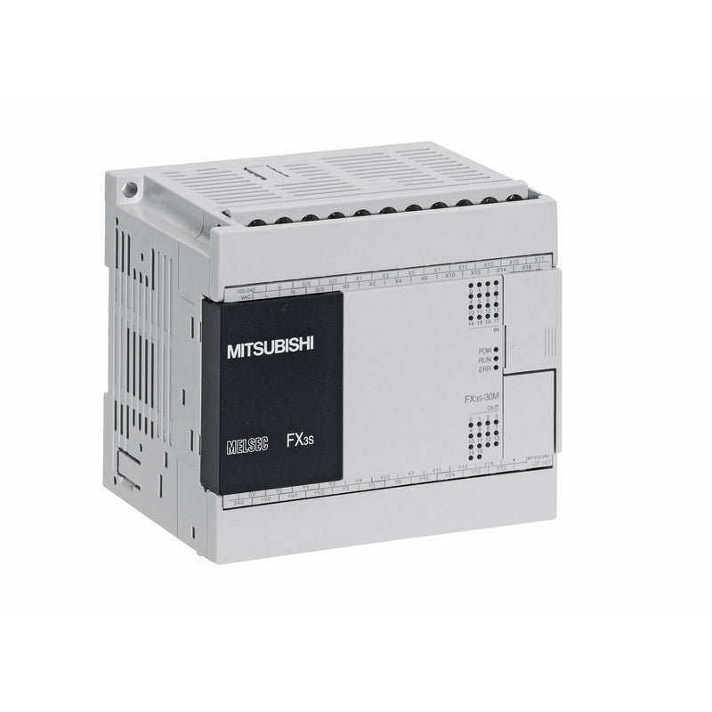 Mitsubishi Electric - SPS-Grundgerät Grundgerät FX3S-30MT/ESS-2AD AC100-240V, 16E, 14A