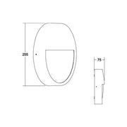 Brumberg Leuchten - Decken-/Wandleuchte LED-Wandleuchte 230 V 10037173MC 3000/4000/5700K