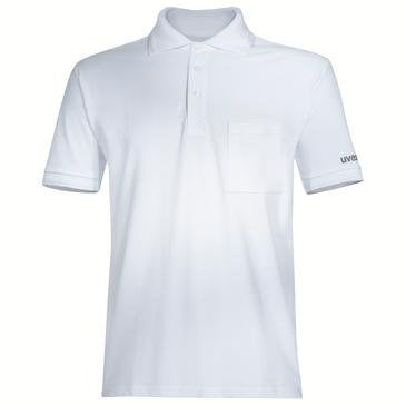 Uvex - Poloshirt Polo Shirt 7460/weiß M 8817310
