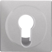 Berker - Abdeckung/Bedienelement für Installationsschalterprogramme Zentralstück alu/lack 15076084 Schlüsselschalt/Tast