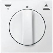 Merten - Abdeckung/Bedienelement für Installationsschalterprogramme Zentralplatte pws 569819 für Rollladeneinsatz