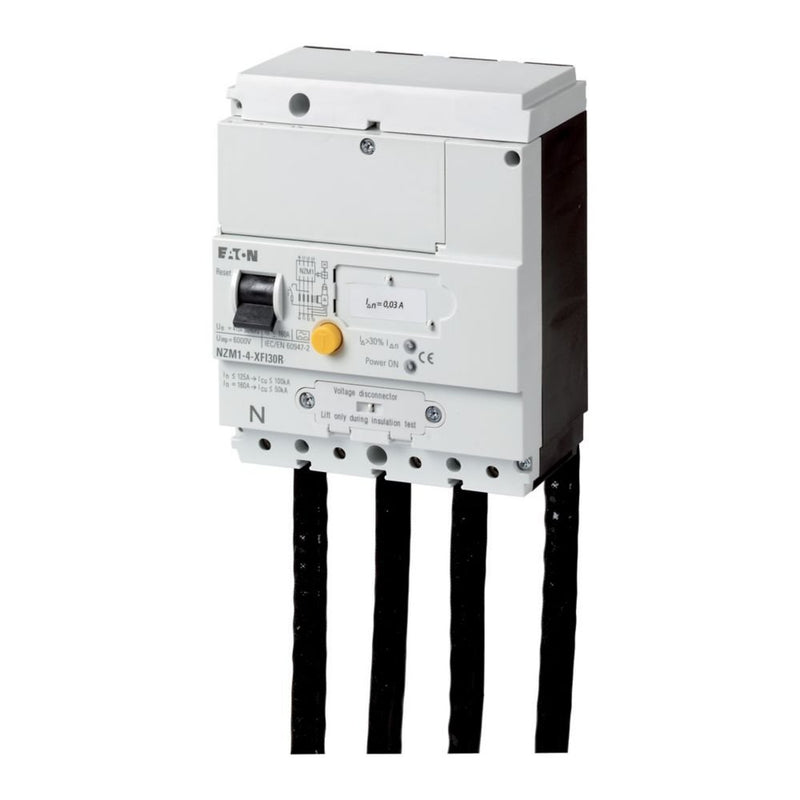 Eaton - Fehlerstromauslöser für Leistungsschalter Fehlerstromauslöser NZM1-4-XFI30R 30mA rechts