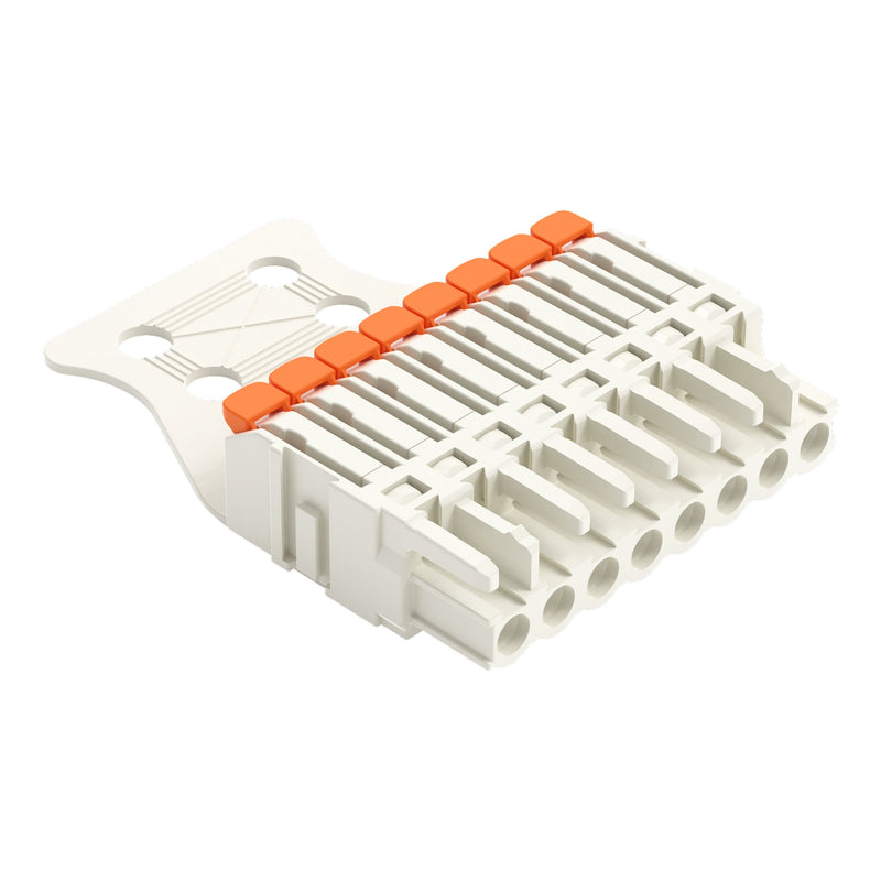 WAGO - Kabelsteckverbinder für Leiterplattensteckverbinder 1-Leiter-Federleiste 2721-1108/326/335 − 50 Stück