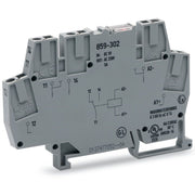 WAGO - Schaltrelais Relaismodul 859-307 DC 110 V,1 W,grau − 10 Stück