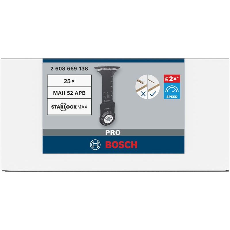Bosch - Blatt für Oszillierer PRO MAII 52 APB Klinge für 2608669138 Multifunktionswerkze