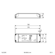 EVN Lichttechnik - LED-Betriebsgerät LED-Netzgerät SLK 120 50 12VDC 1-50 Watt