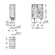 WAGO - Leiterplattenklemme 2636-3101/000-006 16mm² − 100 Stück