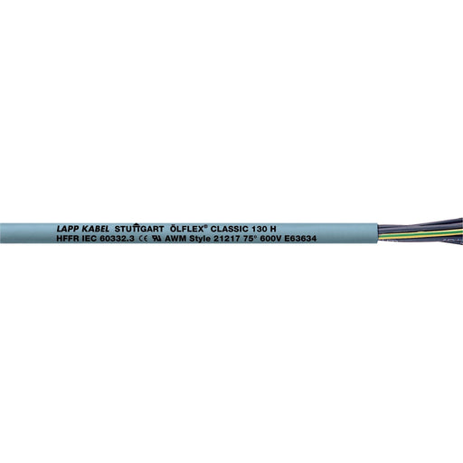 Lapp Kabel&Leitung - Energiekabel < 1 kV, für ortsveränderlichen Einsatz ÖLFLEX CLASSIC 130 H 8G1 1123076