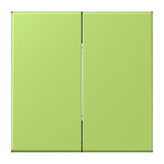 Jung - Sender/Fernbedienung für Installationsschalterprogramme Hue Funk-Wandsender Set FOH LC 995 221 vert clair (32052)