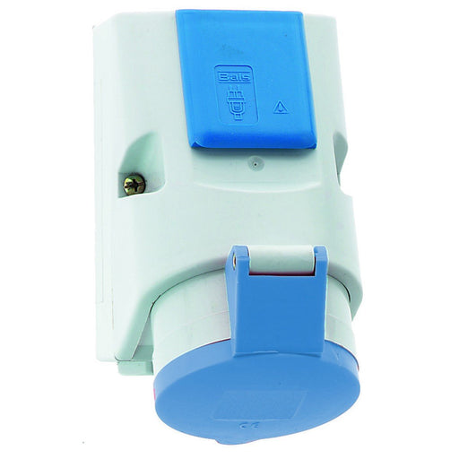 Bals Elektrotech - CEE-Steckdosen-Kombination (IEC 60309) Kombi-Wandsteckdose 16A 4p 1017 230V 9h IP44