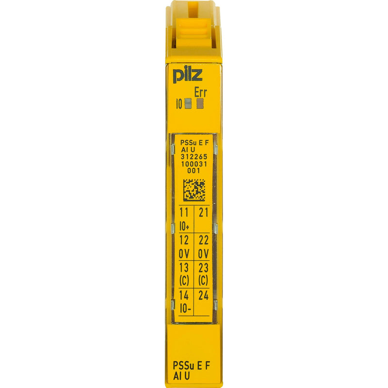 Pilz - Feldbus, Dez. Peripherie - Analoges Ein-/Ausgangs-Modul I/O-Elektronikmodul PSSu E F AI U analoger Eingang