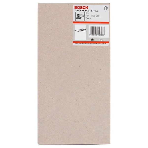 Bosch - Systemzubehör für Schleifen/Polieren (Akku/elektrisch/Druckluft) Schleifplatte 185 x 93 mm, 2608000215 für GSS 280 A GSS