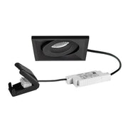 Brumberg Leuchten - Downlight/Strahler/Flutlicht LED-Einbaustrahler 230V 39497183 3000K, sw