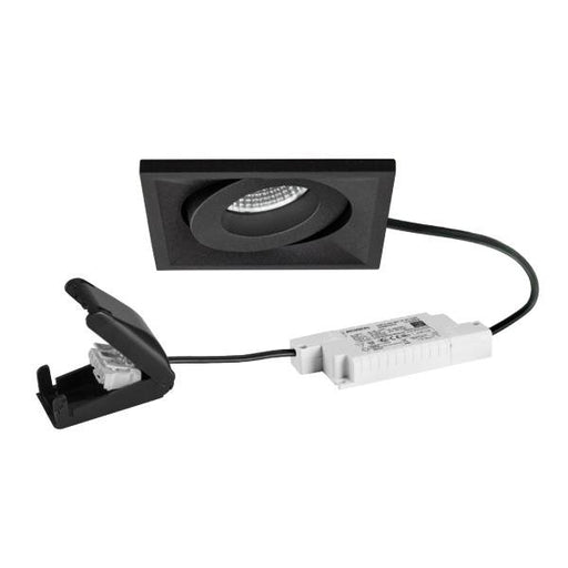 Brumberg Leuchten - Downlight/Strahler/Flutlicht LED-Einbaustrahler 230V 39497183 3000K, sw