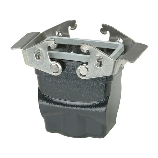 Walther Werke - Gehäuse für Rechtecksteckverbinder Kupplungsgehäuse P743610 BHT10 77,5mm hoch,sw
