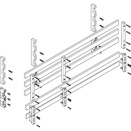 ABN - Verteilerfeld für Installationsverteiler Sammelschienen-Modul MTSC33765 tief 3FB/3RE