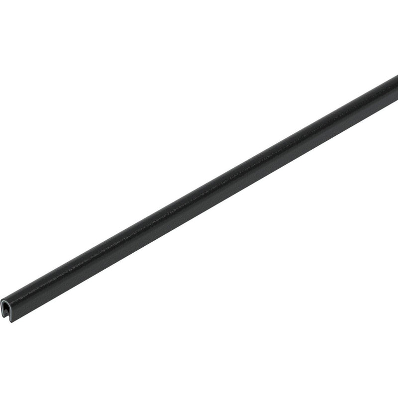 OBO Bettermann - Kabelschutz für Installationskanal Kantenschutz KSB 2 PVC schwarz − 10 Meter