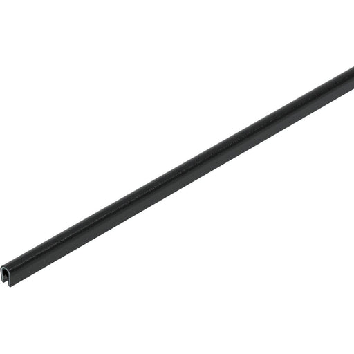 OBO Bettermann - Kabelschutz für Installationskanal Kantenschutz KSB 2 PVC schwarz − 10 Meter