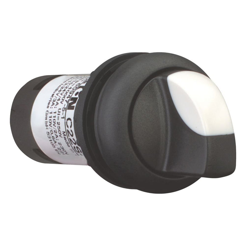 Eaton - Wahlschalter, Komplettgerät Wahltaste mit Knebelgriff C22S-WK3-K02 tastend  − 1 Stück