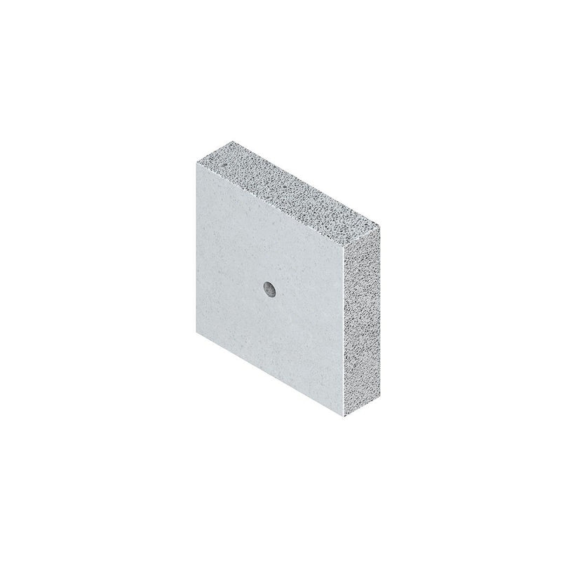 Niedax - Betonplatte Brandschutzplatte BSP 120.120.30 Loch 10mm 120x120x30