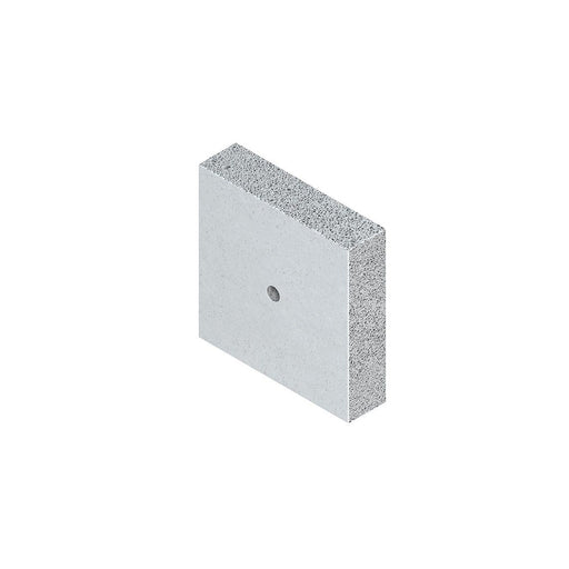 Niedax - Betonplatte Brandschutzplatte BSP 120.120.30 Loch 10mm 120x120x30