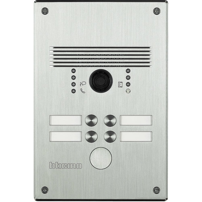 Legrand (BT) - Klingeltableau für Türkommunikation Video-Türstation VIDEO-AV 308011 4 Ruftasten