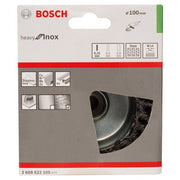 Bosch - Rotierende Drahtbürste PRO Stainless Steel heavy 2608622105 Topfbürste 100 x