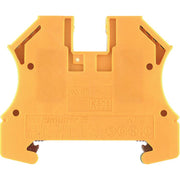 Weidmüller - Schutzleiter-Reihenklemme Schutzleiterklemme WPE 6 56x7,9x47mm