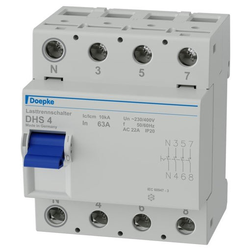 Doepke - Lasttrennschalter Hauptschalter DHS 4-063