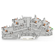WAGO - Installations-Etagenklemme Installationsetagenklemme 2203-6643 2,5 mm² mit Drücker − 50 Stück