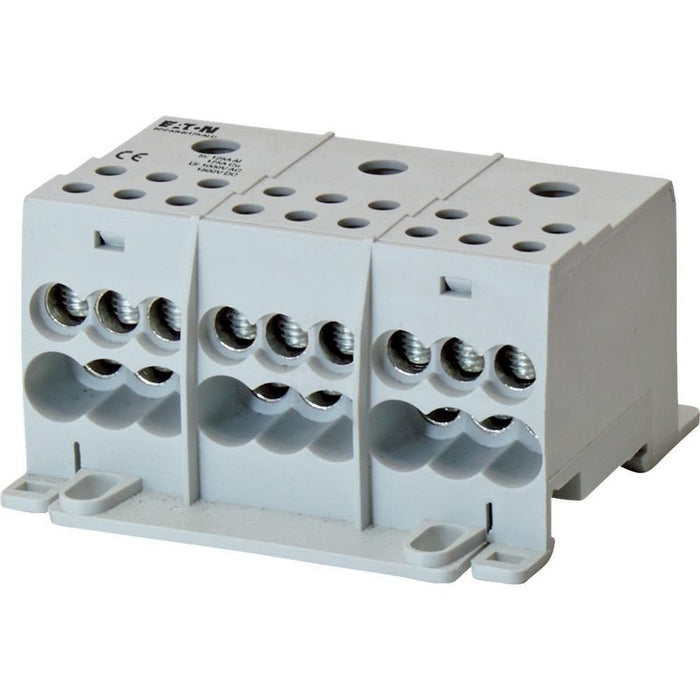 Eaton - Verteilerbaugruppe Klemmen Klemmenblock 3polig 175A BPZ-KB-6/175-ALU 1 Eing.-6 Abgangskl.  − 1 Stück
