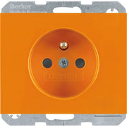 Berker - Steckdose Glas or/gl 6765097014 Kontroll-LED