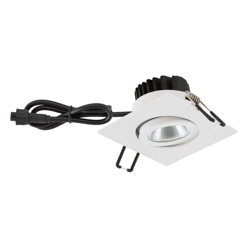 EVN Lichttechnik - Downlight/Strahler/Flutlicht LED-Einbauleuchte IP65 PC654060102 350mA 3000K ws