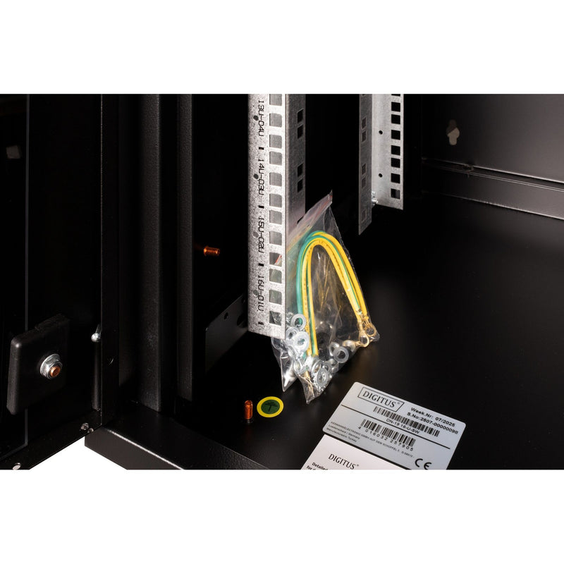 DIGITUS - Netzwerk-/Serverschrank Wandgehäuse DN-19 16-U-SW 600x450mm