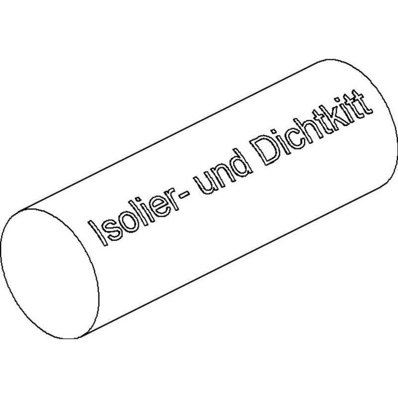 HKL - Dosen-Dichtungseinsatz Isolier- u. Dichtkitt gr 378GR in Stangen