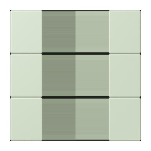 Jung - Abdeckung/Bedienelement für Installationsschalterprogramme Tastensatz 3fach LC 503 TSA 218 vert anglais pale