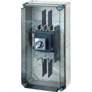 Hensel - Verteilerbaugruppe mit Leistungsschalter Mi-Leistungsschalt.Gehäuse Mi 7434 400A 3pol.+PE