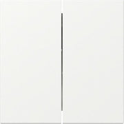 Gira - Abdeckung/Bedienelement für Installationsschalterprogramme Wippe 2f gerade 349527 Reinweiß m