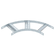 OBO Bettermann - Bogen für Kabelleiter Bogen 90° SLZB L 90 200 FT mit Z-Sprosse