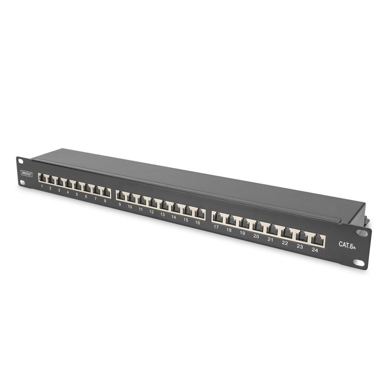 DIGITUS - Patchpanel Kupfer Patch Panel DN-91624S-EA-B 1HE, 24-Port, sw
