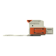 WAGO GmbH & Co. KG - Ein- und mehrpolige Klemmenleiste 1-Leiter-Federleiste Hebel 832-1106/314-000 Push-inCAGECLAMP,lgr − 5 Stück