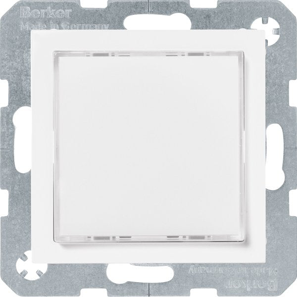 Berker - Info-Lichtsignal für Installationsschalterprogramme LED-Signallicht weiß 29531909 polarweiß matt