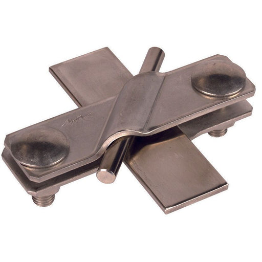 DEHN - Verbinder für Blitzschutz SV-Klemme NIRO SVK7.107.10FL40V4A f. Rd 7-10/10mm