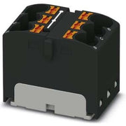 Phoenix Contact - Durchgangs-Reihenklemme Verteilerblock PTFIX 6X4 BK 6p, 0,2-6qmm, sw − 10 Stück