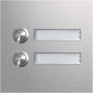 Elcom - Funktionsmodul für Türkommunikation 2-Taster+Schild CZM-120 MODESTA