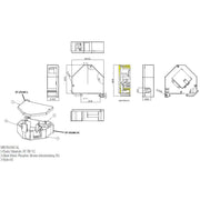 EFB-Elektronik - Tragschienenadapter RJ45 Keystonehalter ET-25186.V2 1-fach